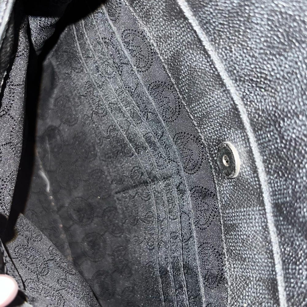 Black Leather Tote Bag MK - Picture 15 of 15